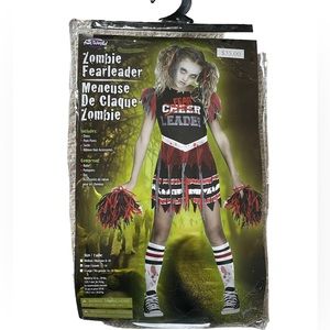 Halloween "Zombie Fearleader' Costume